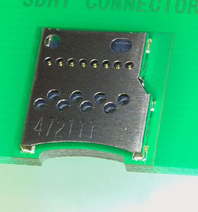 原装JST连接器 SDHT-8BNS-K-307-TB(HF) 推拉式SD卡用 拍前询价