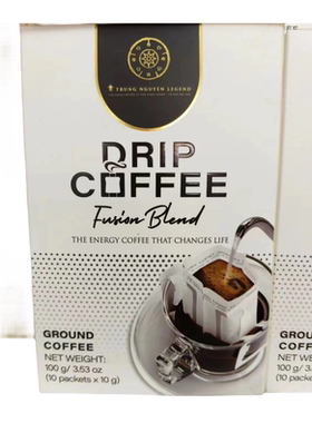 Trung Nguyen Legend越南原装中原挂耳咖啡越式美式意式果萃风味