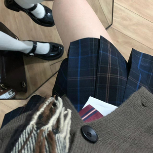 月升川格裙 club 原創(chuàng)JK制服裙學院風 神仙 校供感jk格裙