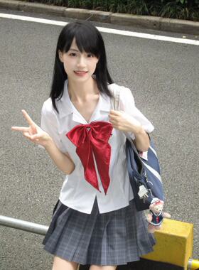 神仙club 南暮衬衫 条纹收腰衬衫JK刺绣开襟长短袖学院风jk衬衣女