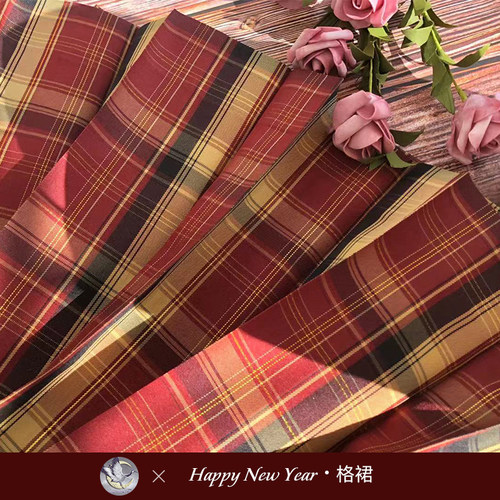 jk神仙原创正统新年格裙