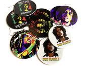 雷鬼牙买加黑人音乐明星鲍勃马利木质音乐节嘻哈网红欧美潮酷耳环