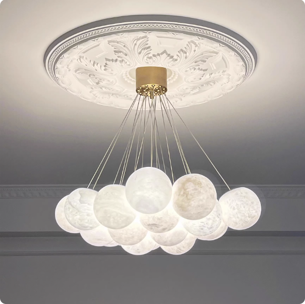 意式轻奢客厅吊灯设计师款