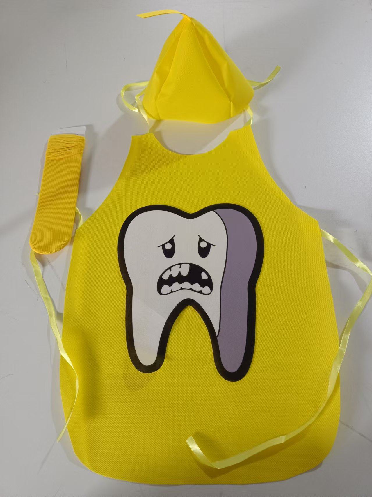 节日话剧舞蹈服六一儿童牙细菌大战演出服幼儿园牙刷白牙表演服