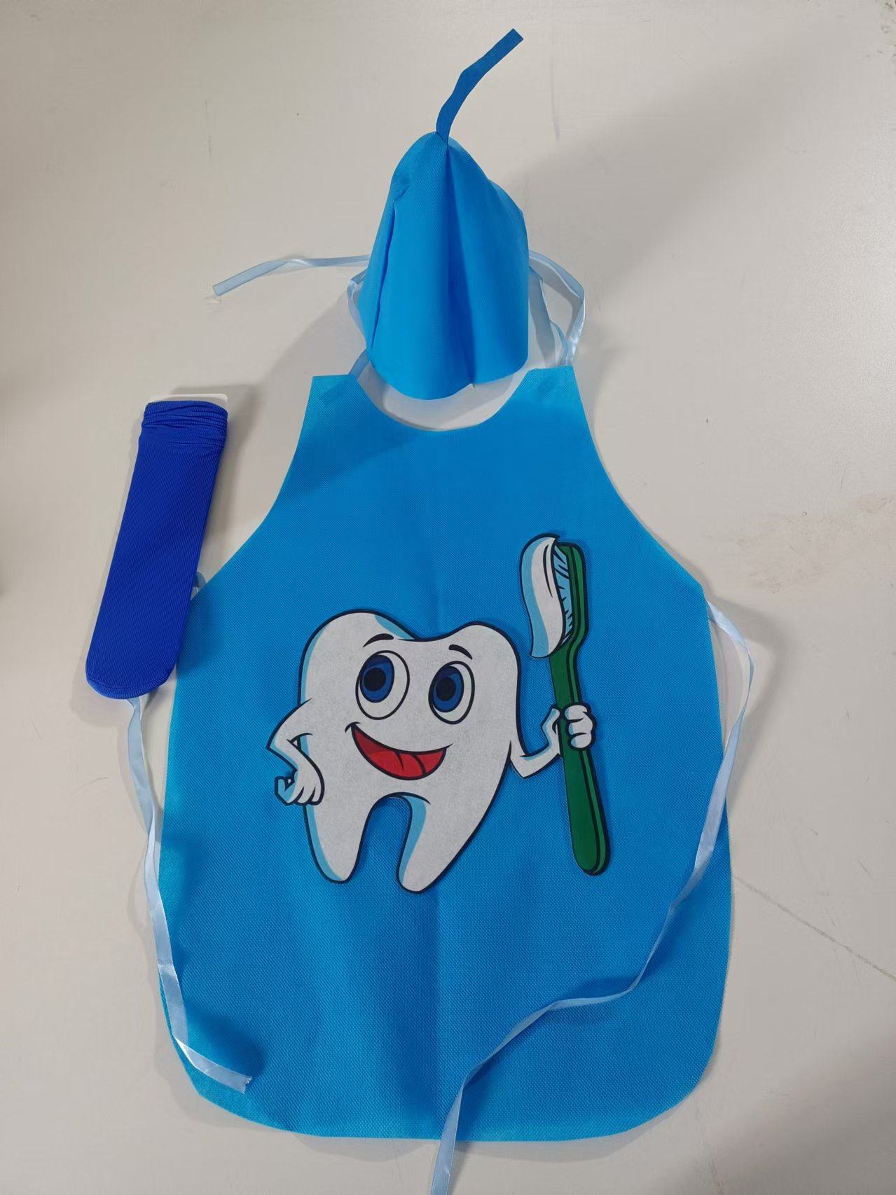 儿童牙细菌大战演出服装幼儿园牙刷白牙黑牙舞蹈蛀牙牙齿表演服装