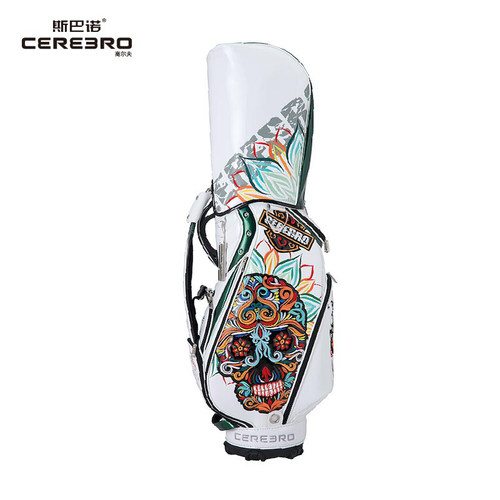 CEREBRO/斯巴诺 golf bag 骷髅头个性球袋异域风高尔夫球包男女款