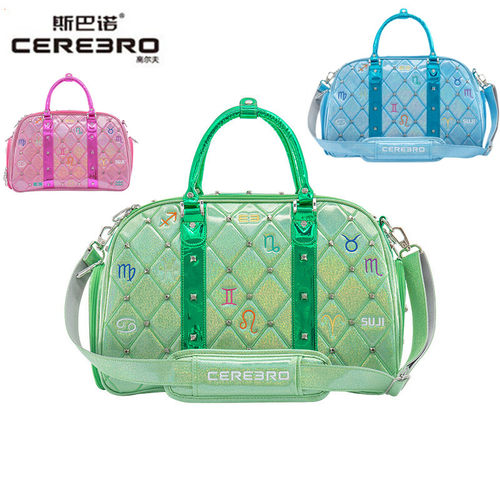 CEREBRO斯巴诺星空物语高尔夫衣物包女手提包镜面炫彩时尚 收纳包