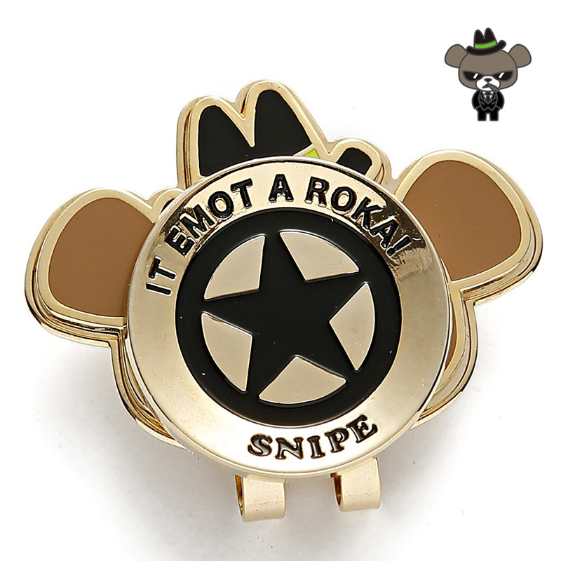 日本SNIPE mark SP511CM高尔夫马克高尔夫球位标新款帽夹 新款