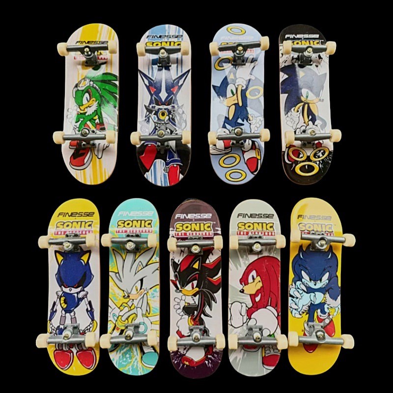 美国Tech Deck索尼克专业手指滑板手指尖灵活练习翻TEAM双翘板