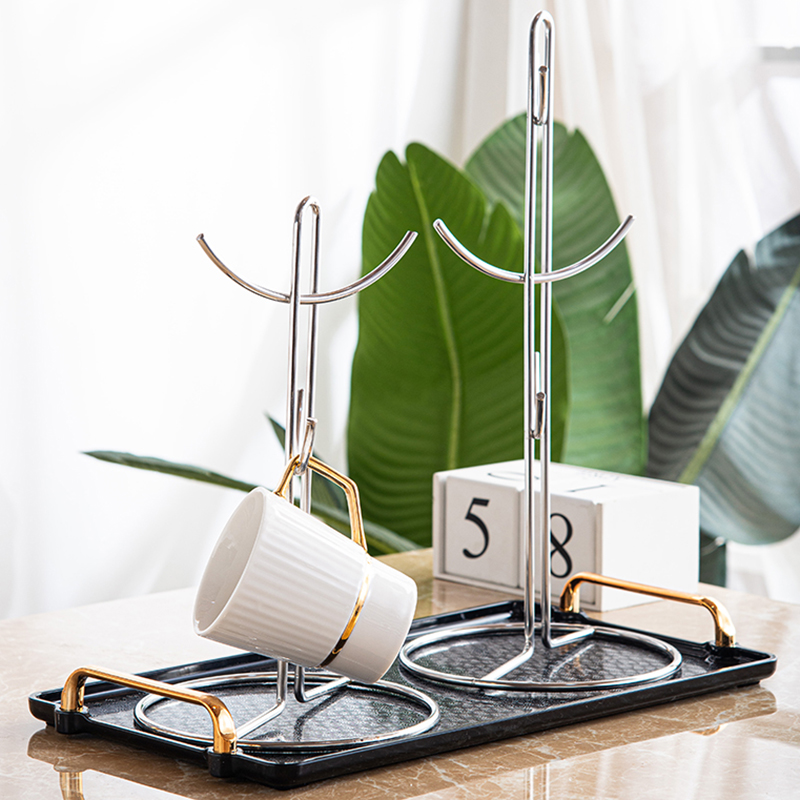 4杯6杯架倒扣杯子架沥水架收纳架