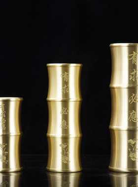 铜艺铺家居佛台寺庙佛前有求必应香桶线香香插香炉摆件乔迁礼品