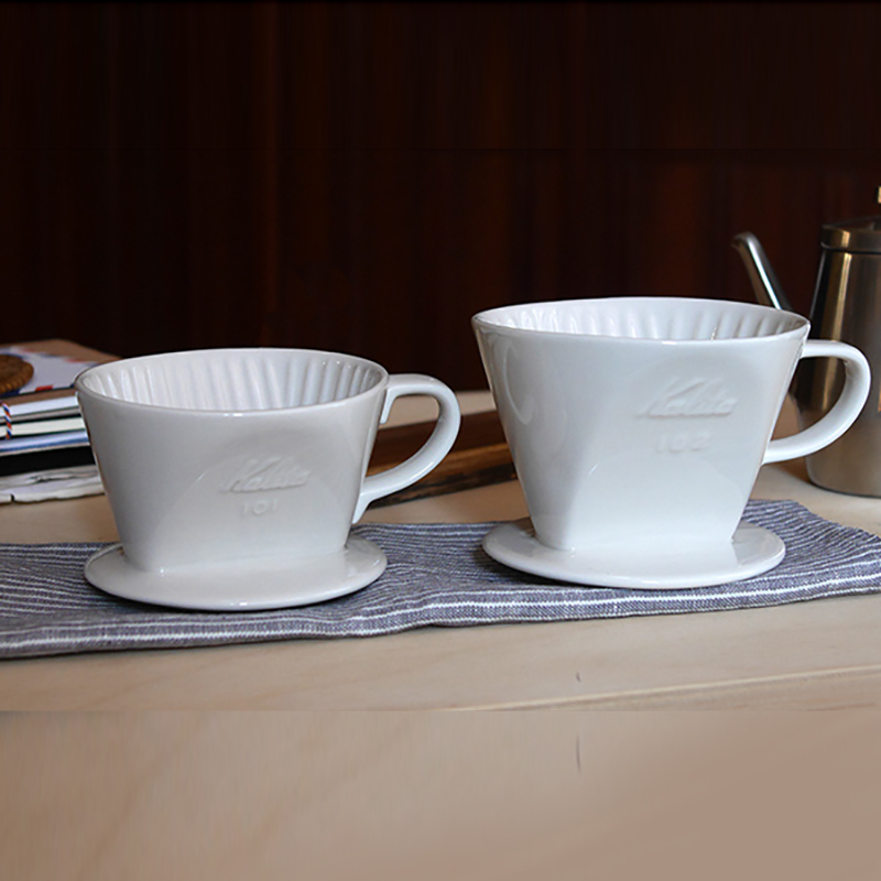 咖啡扇形滤杯Kalita日本进口