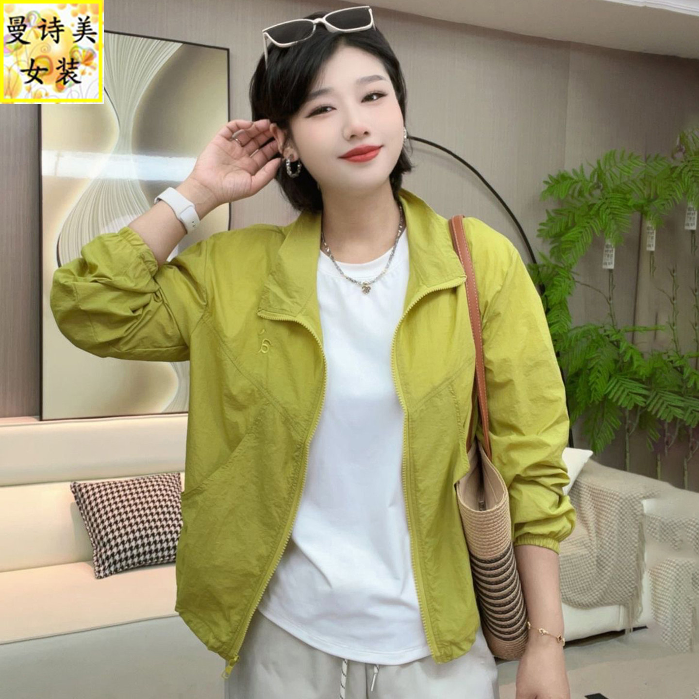 休闲防晒衣女士防晒服长袖外套