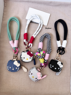可爱Kitty猫包包挂件pocket3相机手机挂绳镜头包挂饰钥匙扣少女心