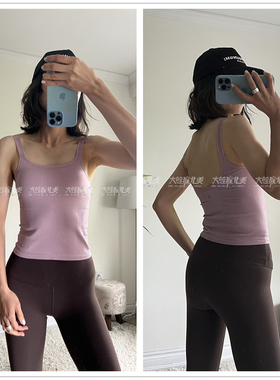 代购lululemon Ebb To Street瑜伽修身运动背心/短袖/长袖 合辑