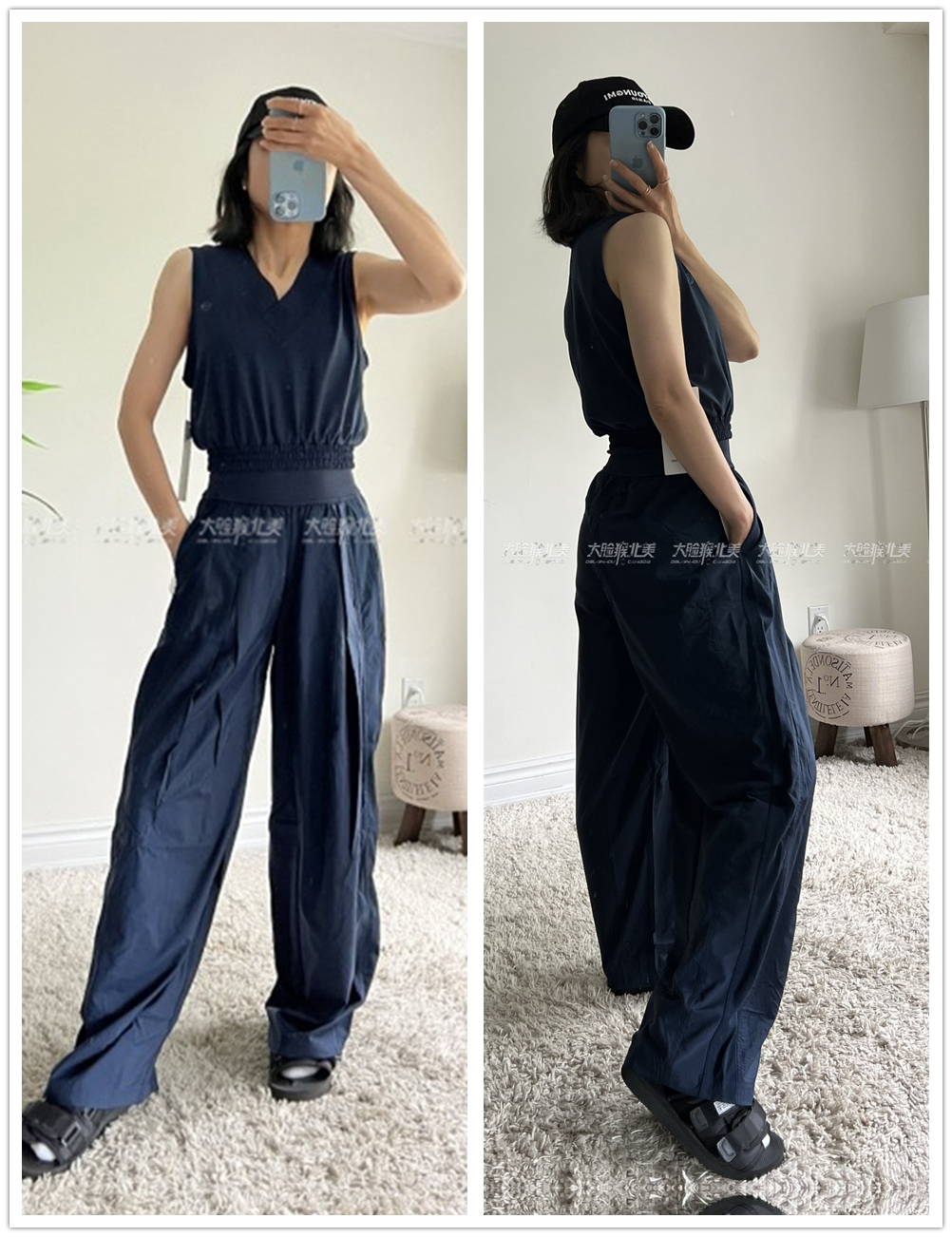 lululemon瑜伽休闲网球夹克/裤子