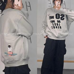 代购加拿大潮牌 Amoo 运动休闲时尚拉链宽松帽衫 男女同款 毛圈