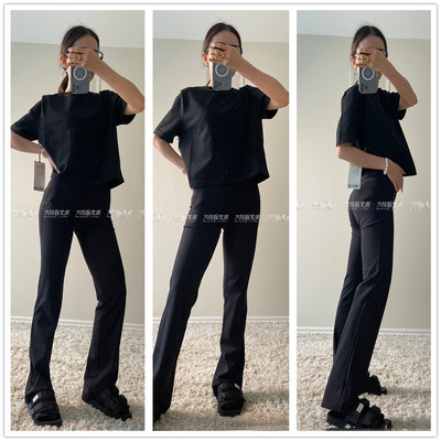 lululemon瑜伽商务休闲直筒长裤