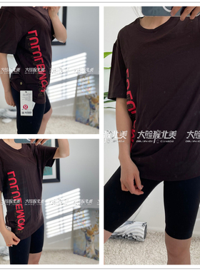 代购lululemon 5 Year/Commission/Fast男士瑜伽休闲运动短袖合辑