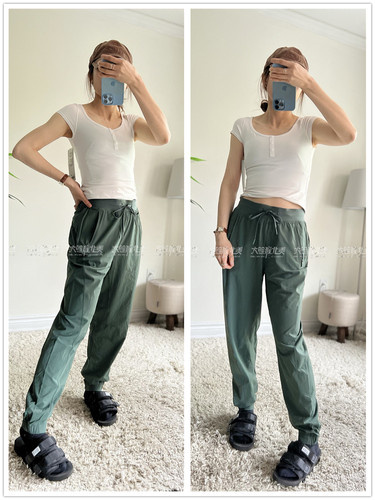lululemon瑜伽休闲运动裤子女士