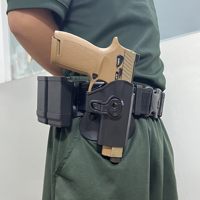 战术手枪套快拔套P320弹夹套