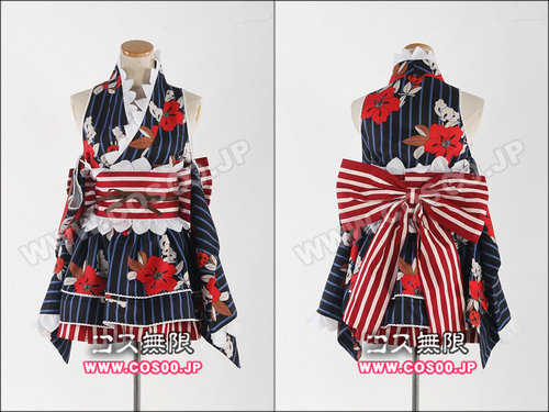 漫田 Love Live!学园偶像祭西木野真姫和风 LOLITA cosplay服