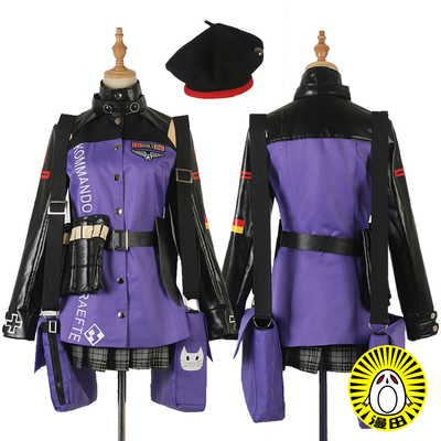 【漫田】少女前线 HK416 cosplay动漫服装 舞台妆 cos服