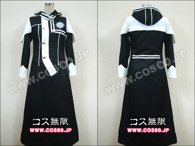 漫田 D.Gray-man 驱魔少年◆亚连·沃克 TV版黑团服 cos服