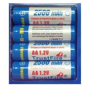 4粒装大容量5号/7号充电电池AAA