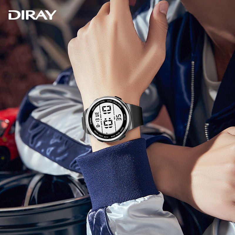 名瑞儿童电子手表男款运动防水闹铃青少年学生电子表男学生电子表