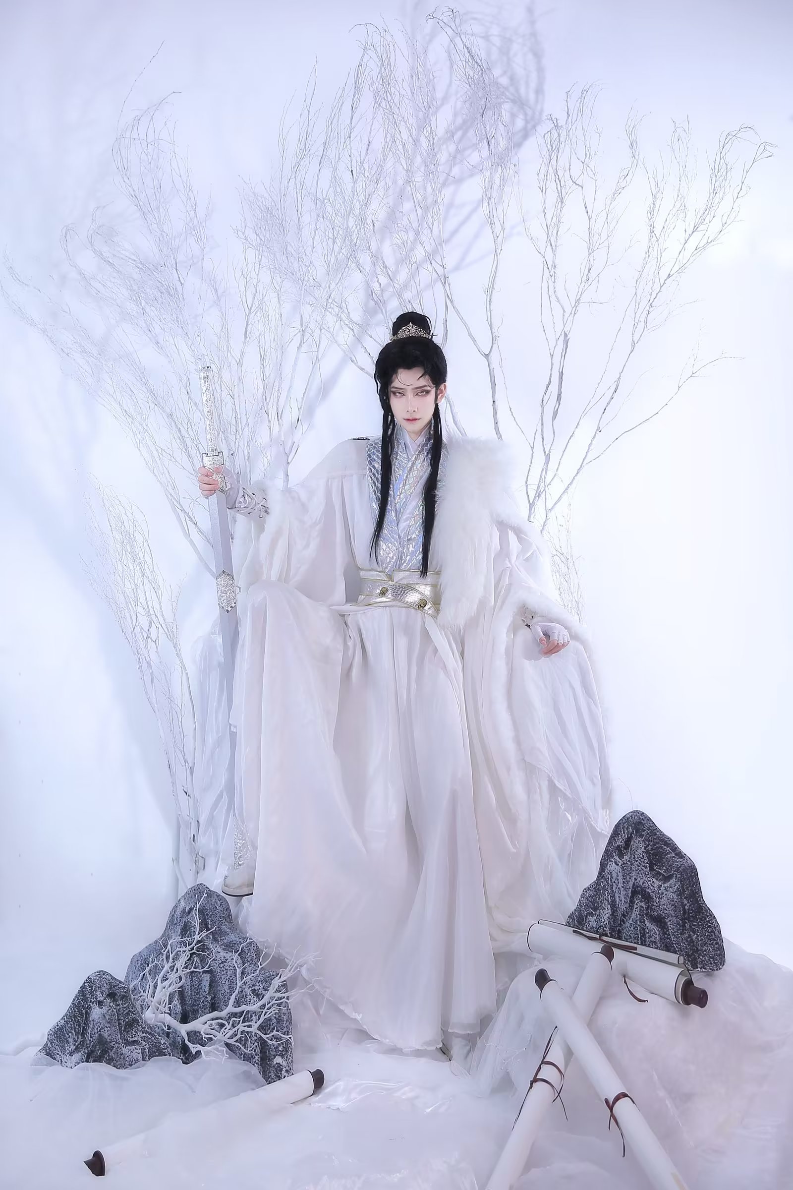 月烈奇麟沈兰舟长庚cos服