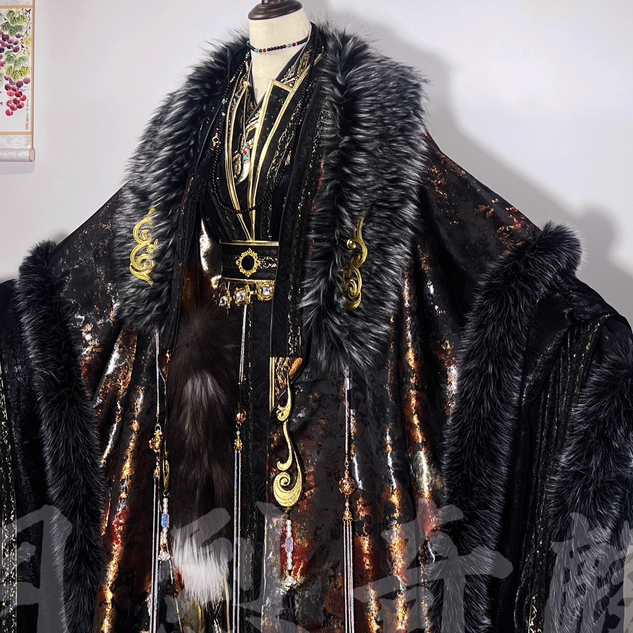 月烈奇麟墨燃踏仙君cos服