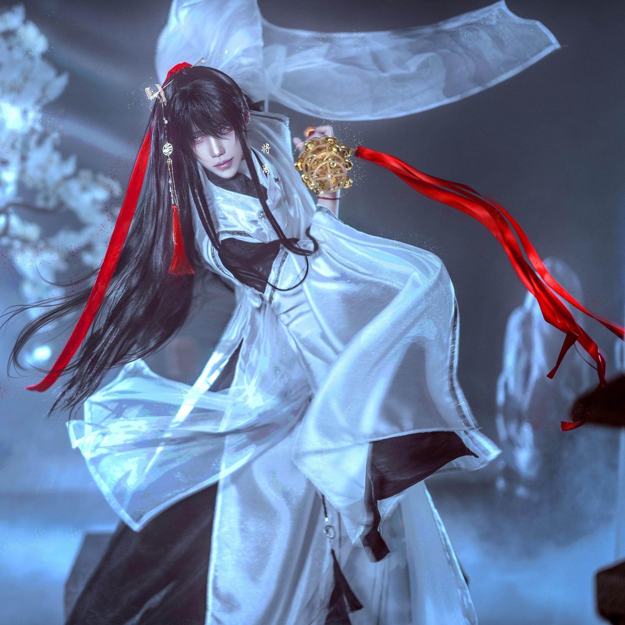 月烈奇麟cos服白柳cos服