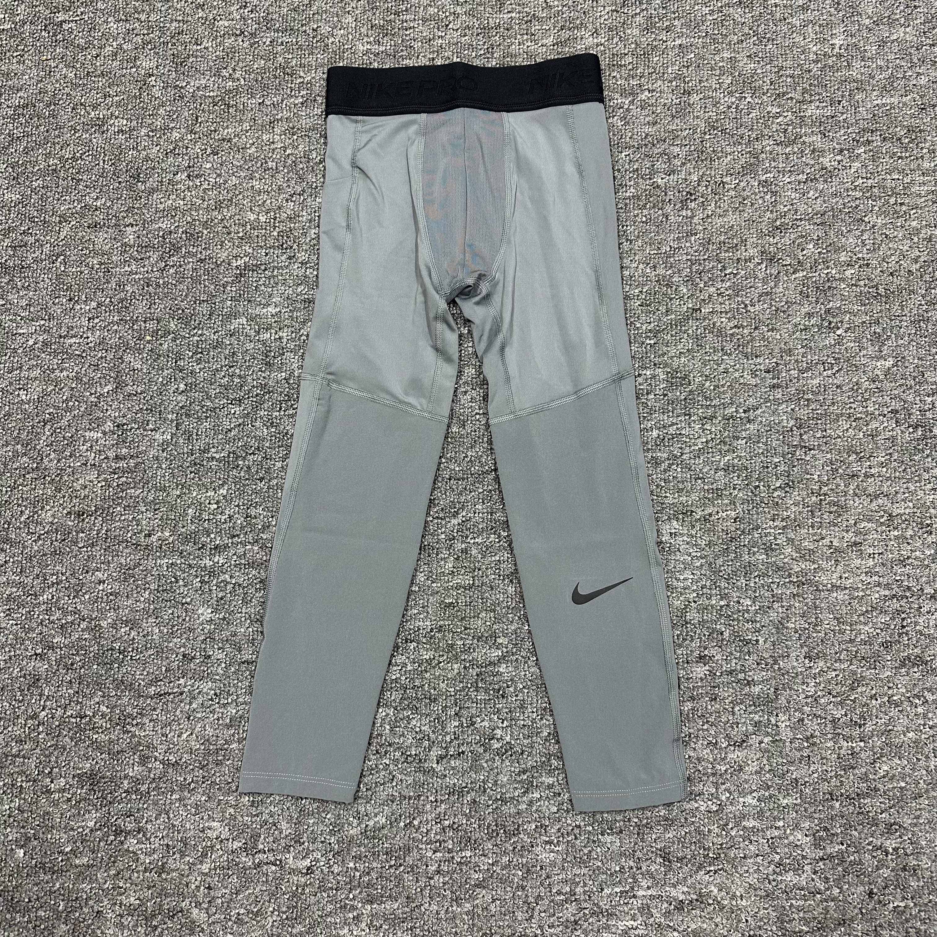 耐克/Nike Pro儿童速干健身运动弹力透气篮球打底紧身长裤FJ6821