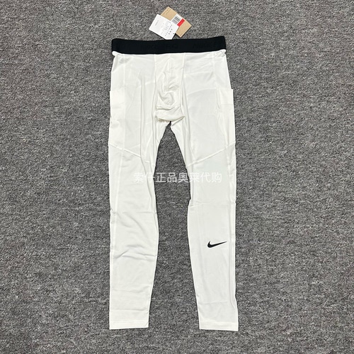 正品Nike/耐克 春季男士紧身弹力透气运动长裤七分FB7953/FB7951