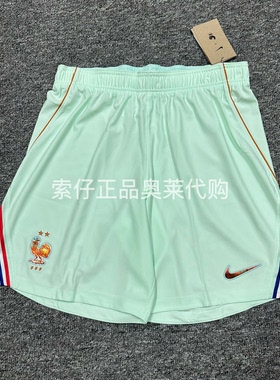 Nike/耐克Dri-FIT男子法国队比赛客场球迷版足球短裤 IB5407-394