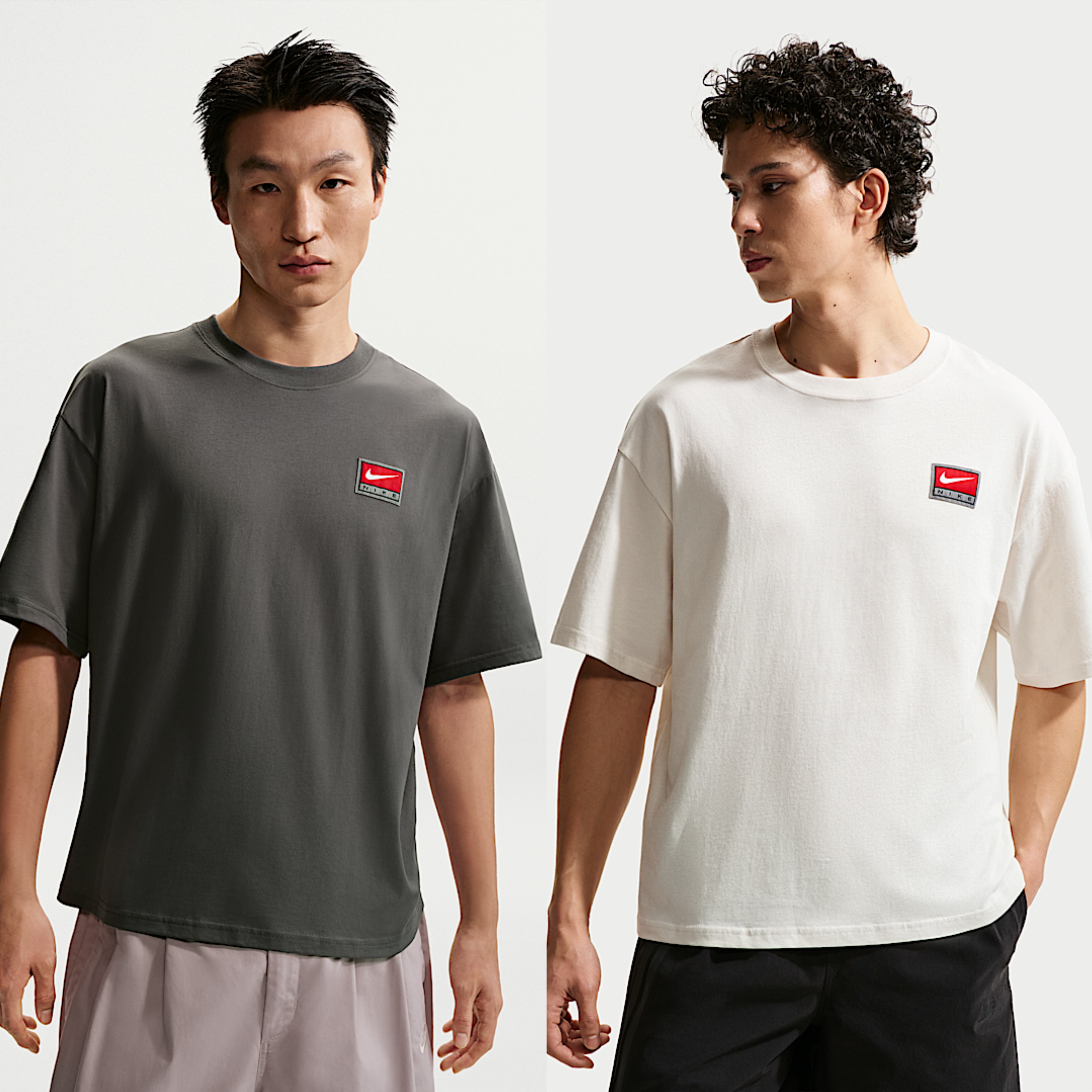 NIKE2026夏季男子休闲运动上衣宽松舒适棉短袖T恤II4380-068