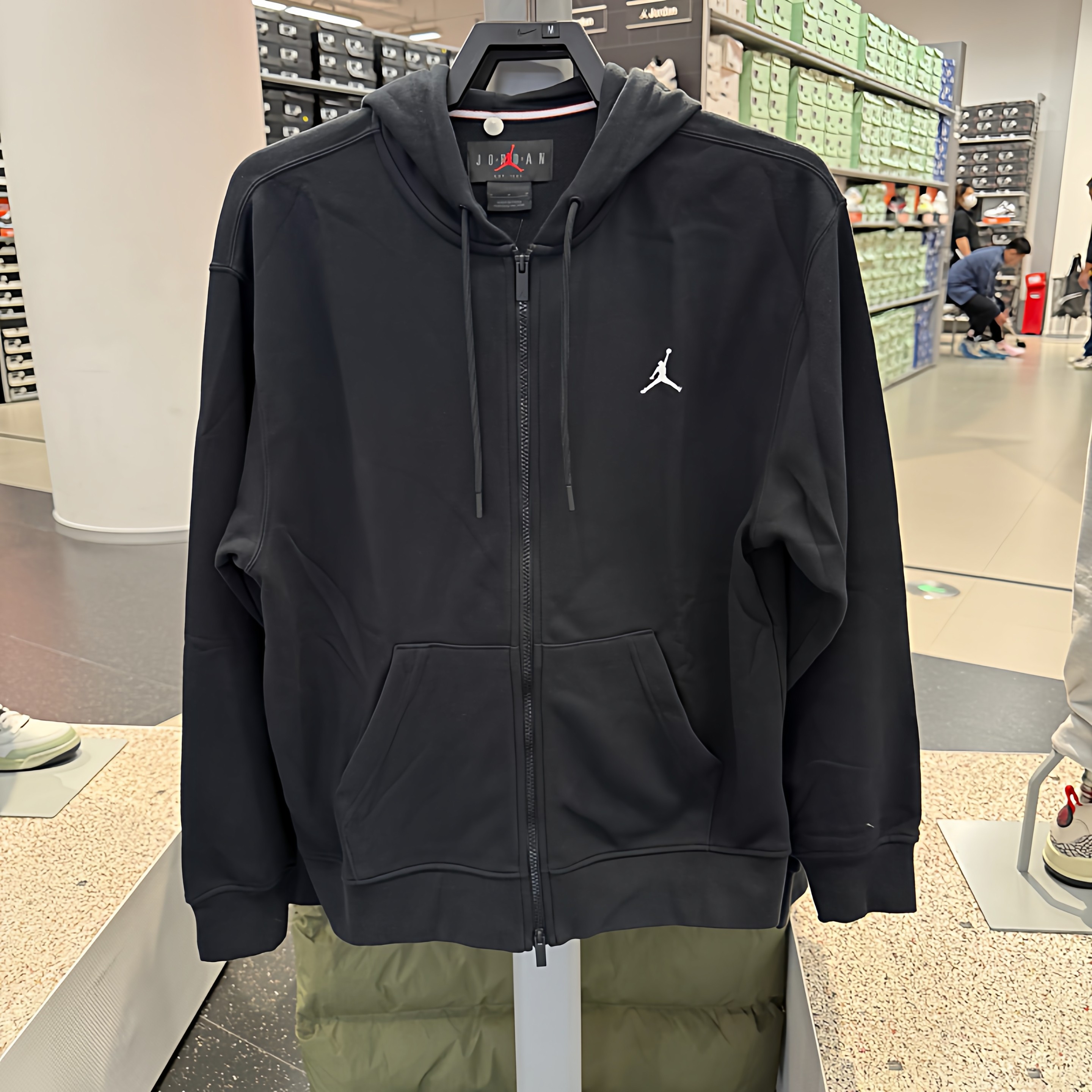 正品Nike耐克JORDAN男子篮球运动休闲针织夹克连帽外套FV7292-010,运动服/休闲服装,运动茄克/外套,淘宝优惠券,粉丝福利购,淘宝优惠卷