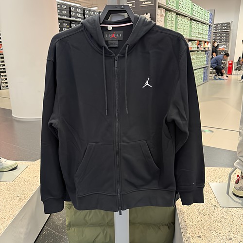正品Nike耐克JORDAN男子运动休闲针织夹克连帽外套FV7292 FJ7772