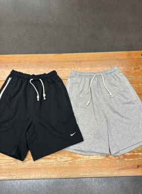 Nike/耐克 男子法式毛圈篮球运动训练宽松休闲短裤DQ5713/FZ0217