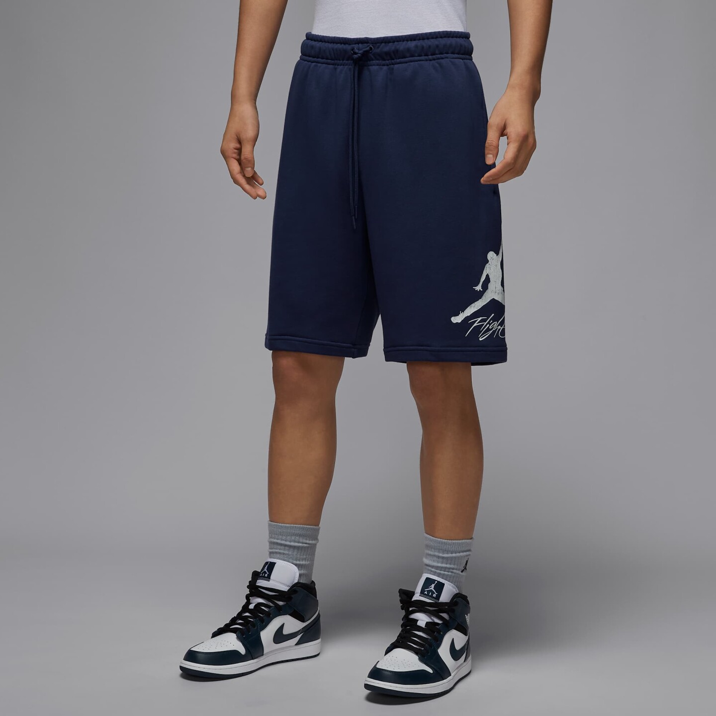Nike/耐克Jordan男子飞人印花宽松透气运动中长裤短裤FV7310-410