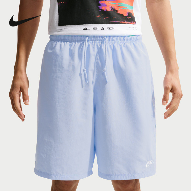 NIKE男子梭织短裤夏季新款宽松透气运动裤五分裤IF0845-407