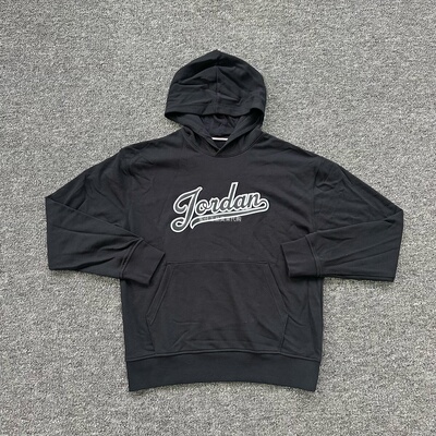 正品Nike耐克JORDAN男子连帽运动休闲宽松毛圈针织卫衣FN4614-010