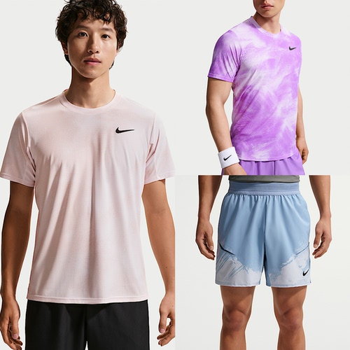耐克男26法网辛纳阿尔卡拉斯速干运动网球短袖短裤IB1017 IF1561
