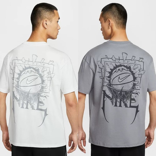 正品Nike/耐克 男子印花圆领篮球健身透气运动休闲短袖T恤HJ3432