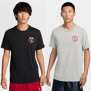 Nike/耐克正品Kobe科比黑曼巴男子夏季透气印花圆领短袖T恤HV5151