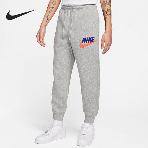 NIKE/耐克 男子冬季针织加绒保暖休闲收口宽松长裤 FN3095
