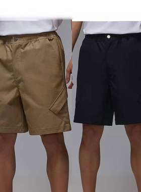 耐克/NIKE JORDAN男子夏季运动休闲宽松梭织纯棉工装短裤HF9366
