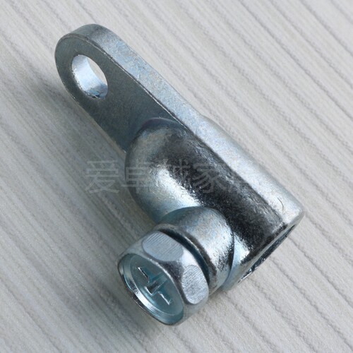锁杆连接件RG01-8锁杆套 RA01连杆锁配件480小耳朵锌合金连接件