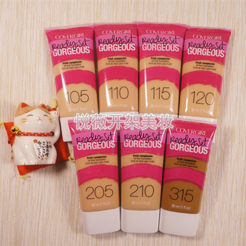 ÏÖ»õÃÀ¹úCOVER GIRL·âÃæÅ®ÀÉÇå͸ÎÞÓÍ·Ûµ×Òº³Ö¾ÃÕÚè¦ÑƹâÎíÃæ